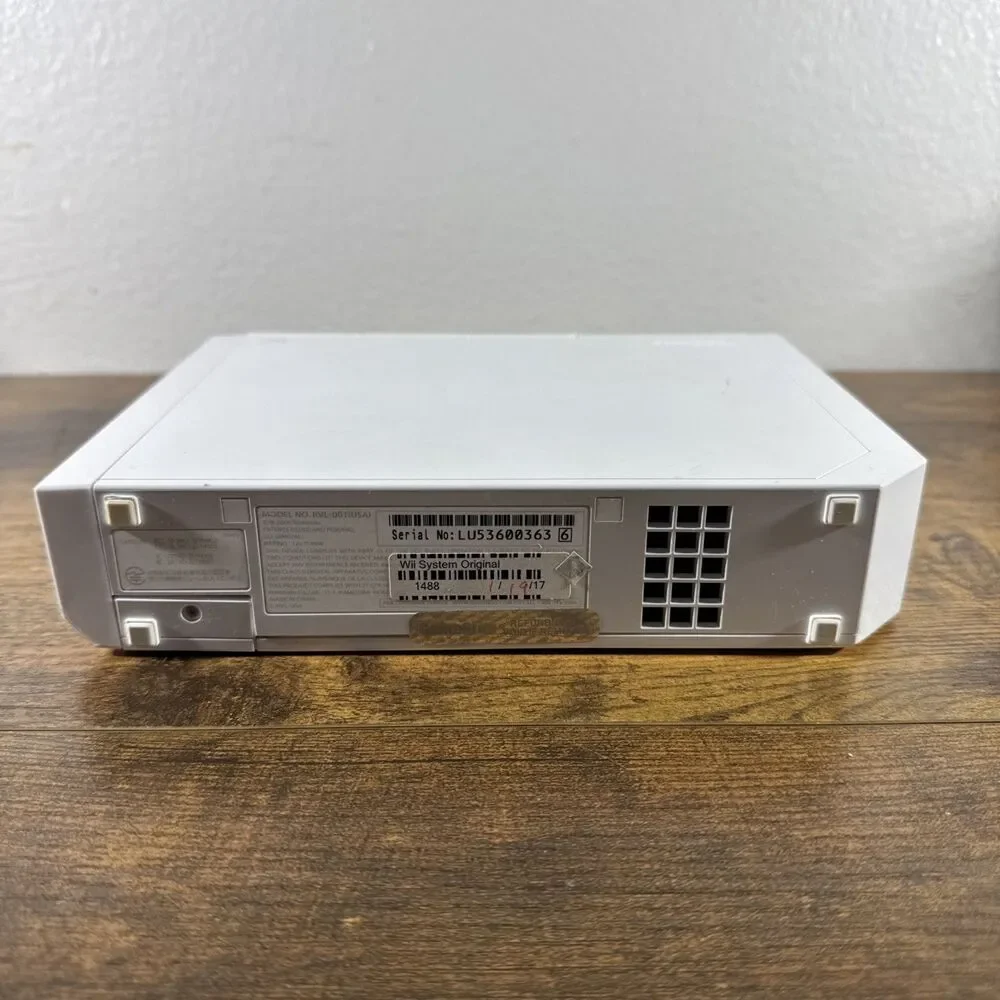 Nintendo Wii Replacement Gamecube Compatible RVL-001 Tested Works Console ONLY